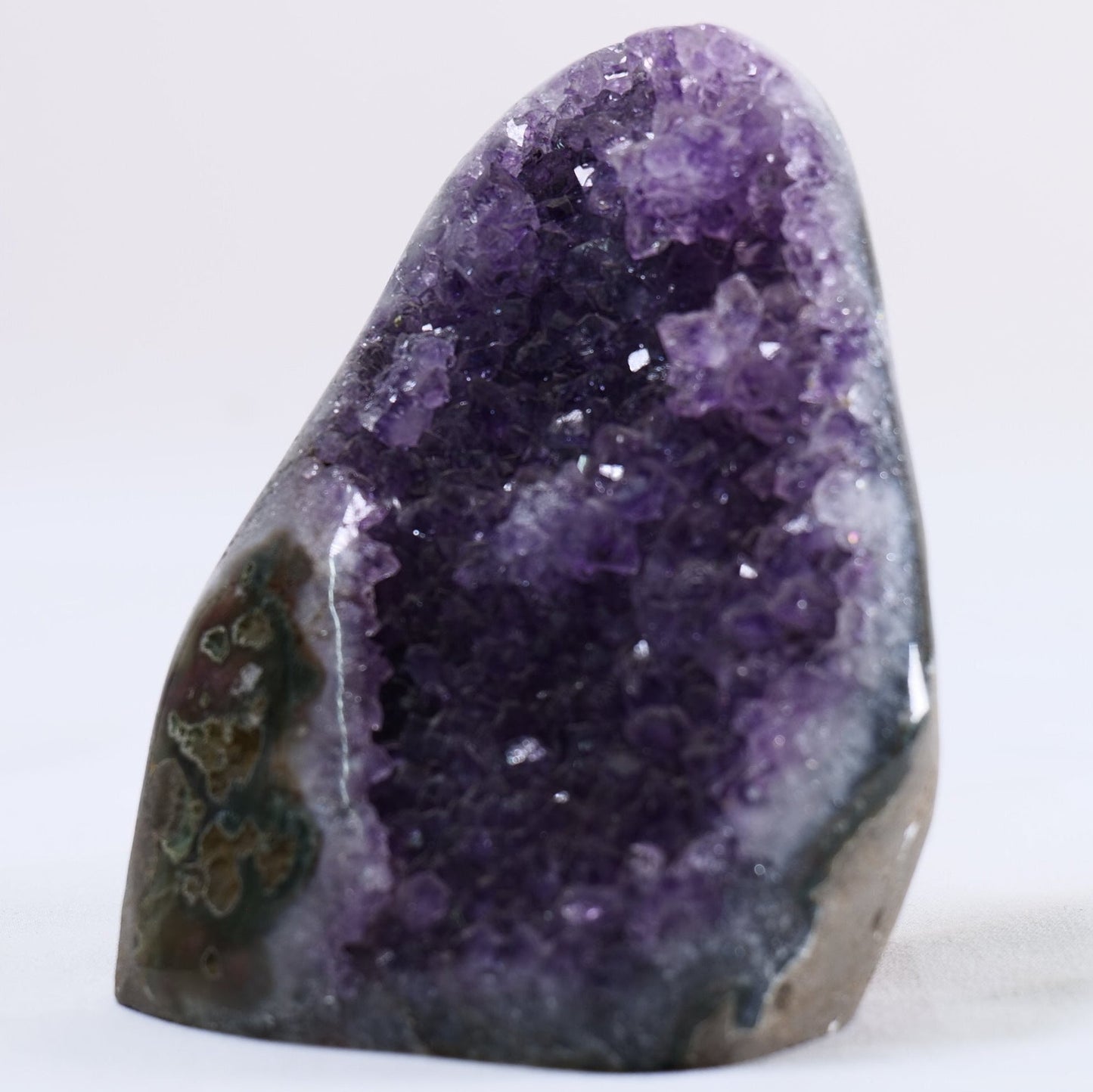 Uruguayan Polished Amethyst Geode - Luna Panther