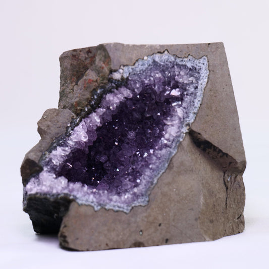 Uruguayan Polished Amethyst Geode - Luna Panther