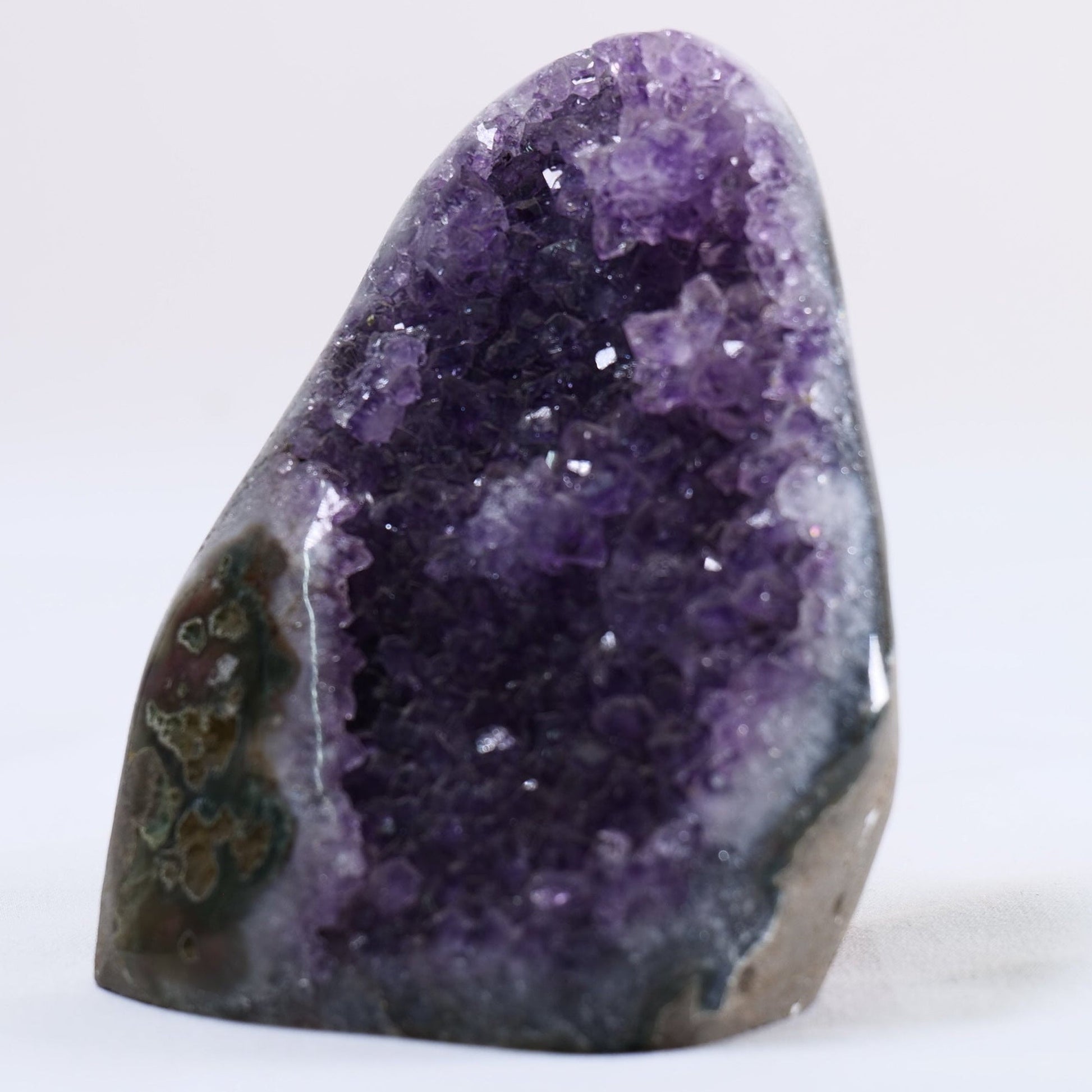 Uruguayan Polished Amethyst Geode - Luna Panther