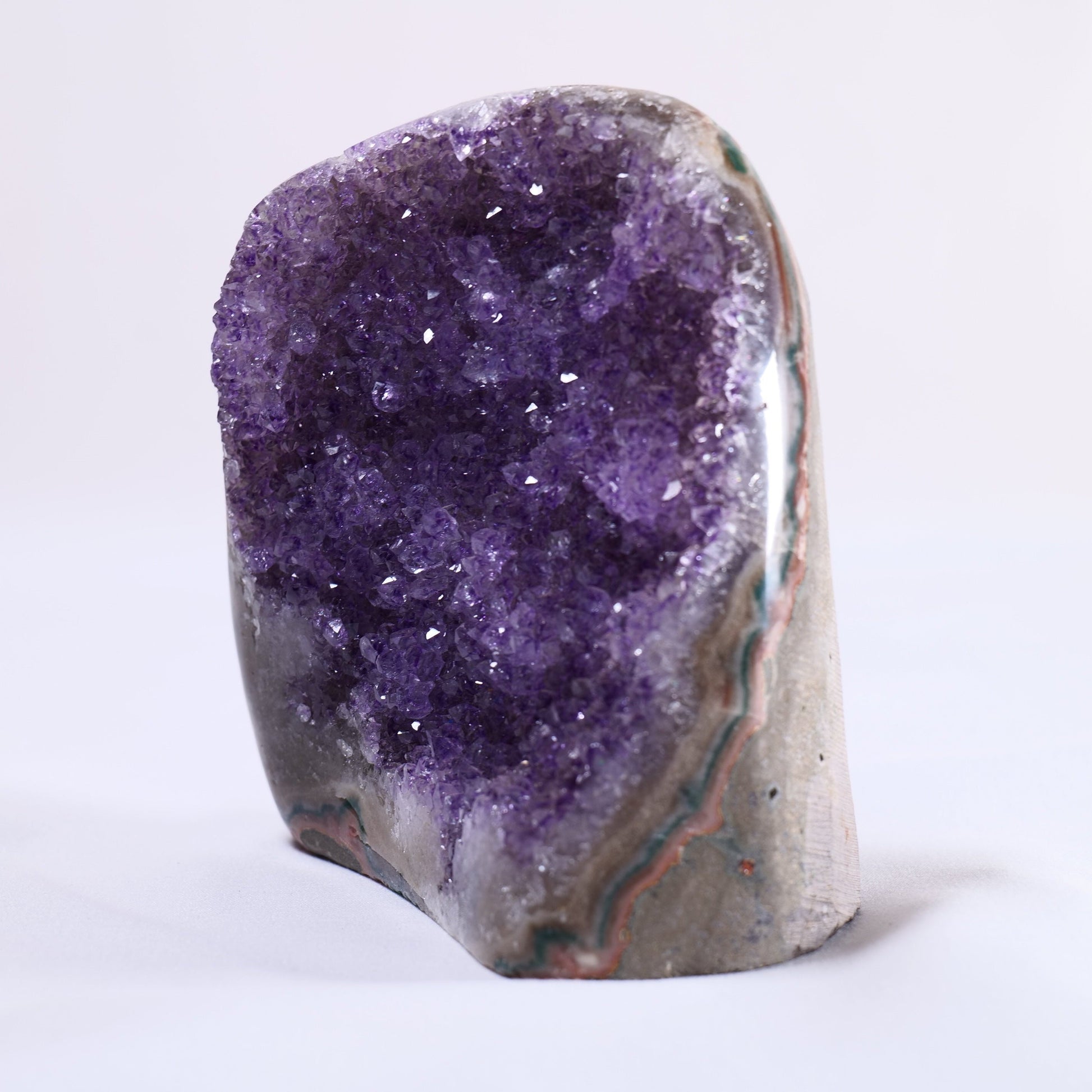 Uruguayan Polished Amethyst Geode - Luna Panther