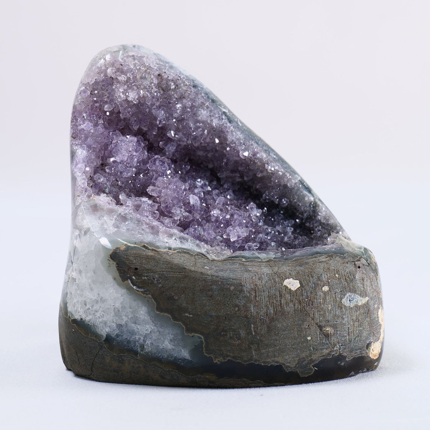 Uruguayan Polished Amethyst Geode - Luna Panther