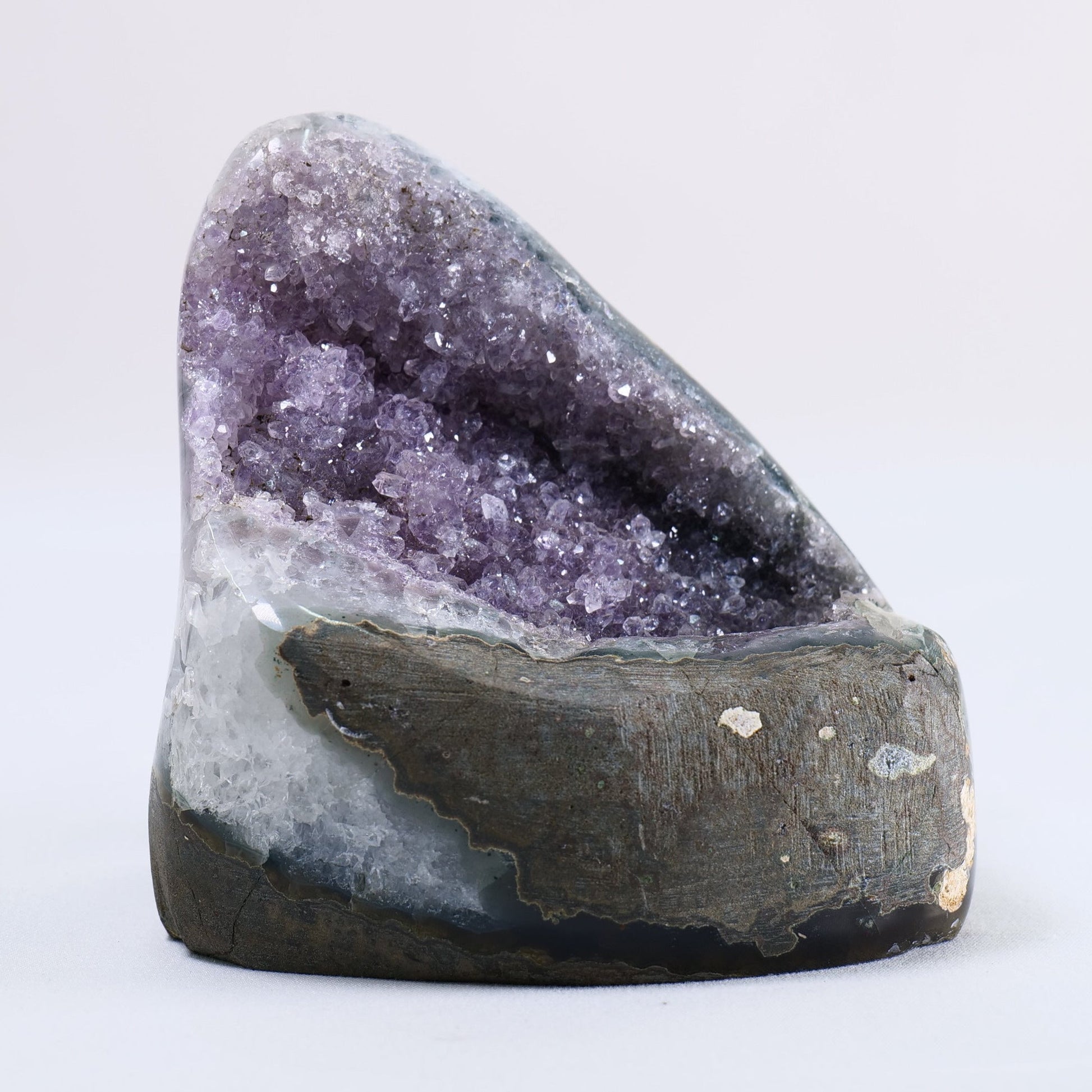 Uruguayan Polished Amethyst Geode - Luna Panther
