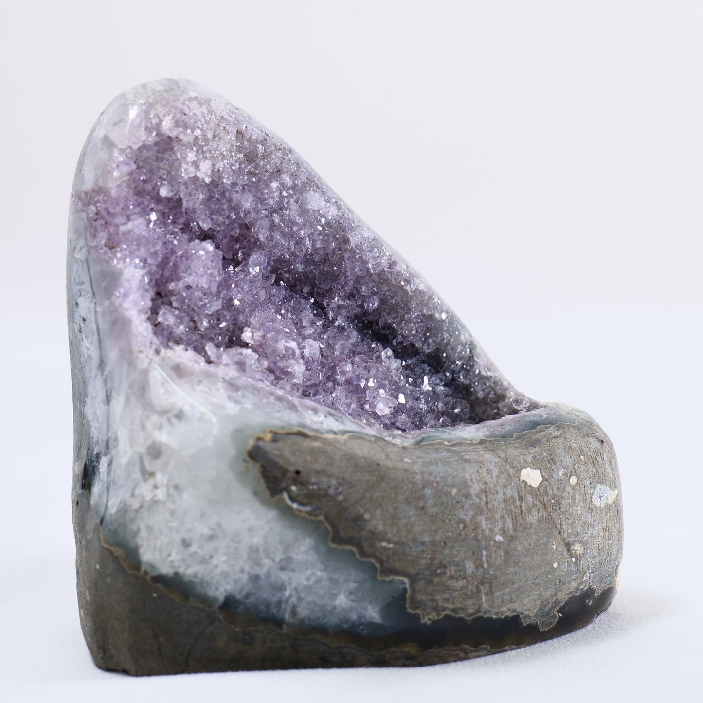 Uruguayan Polished Amethyst Geode - Luna Panther