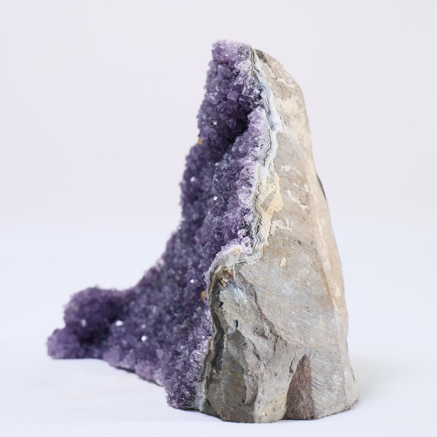 Uruguayan Polished Amethyst Geode - Luna Panther
