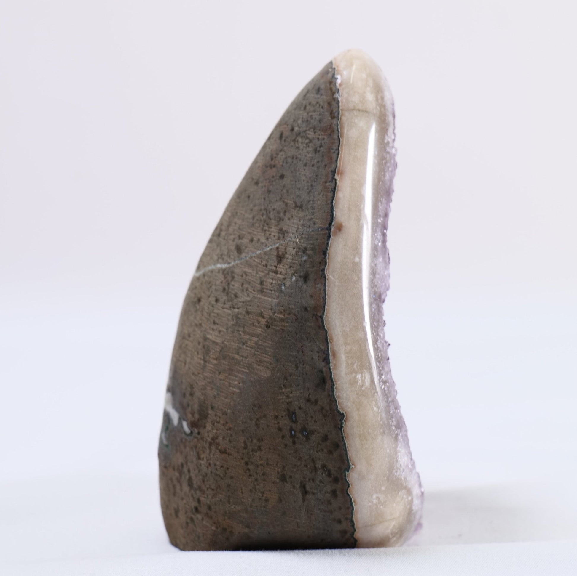 Uruguayan Polished Amethyst Geode - Luna Panther