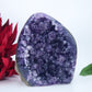 Uruguayan Polished Amethyst Geode – A Grade, 553 g tarot deck