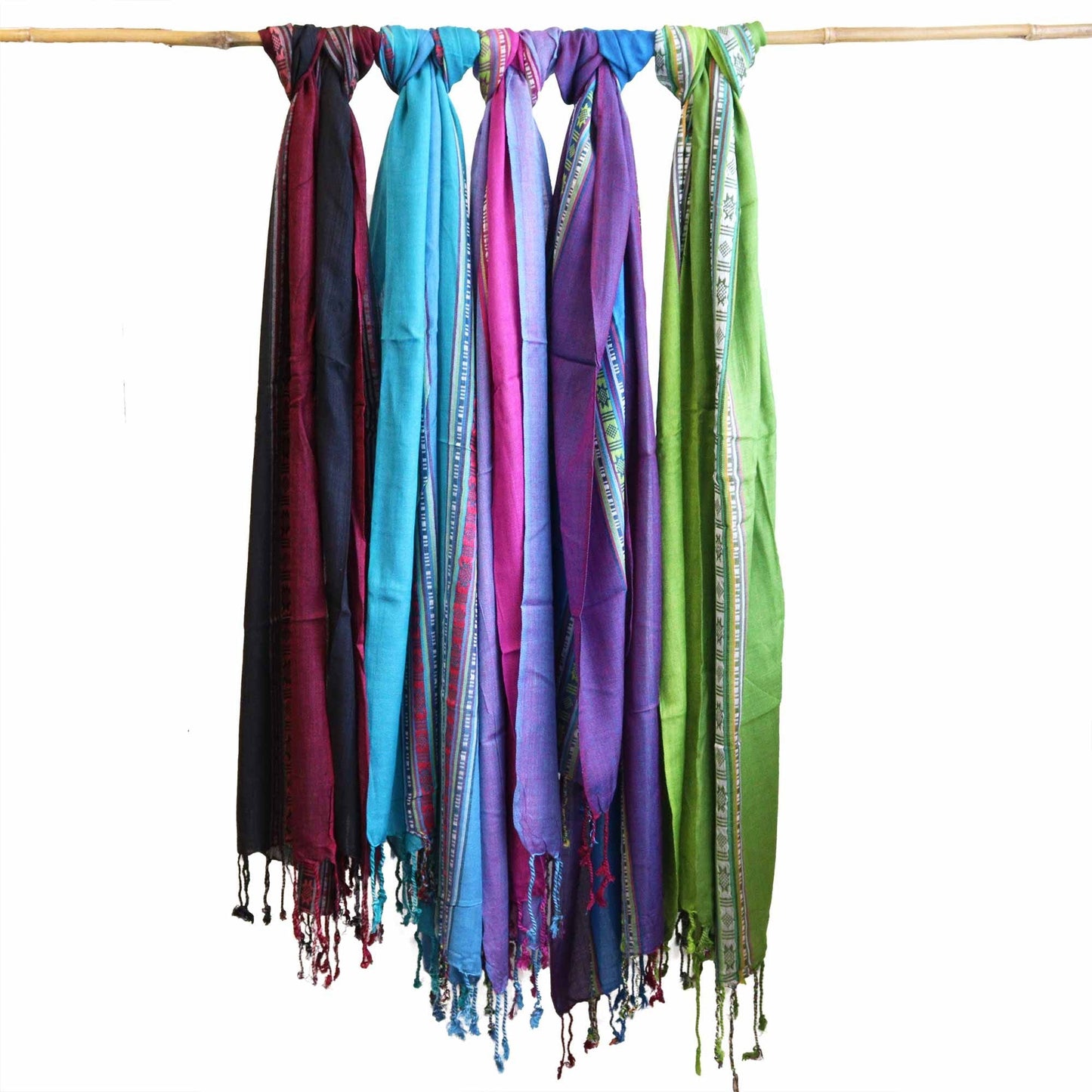 Varanasi Scarves - 22x72cm - Passion Purple - Luna Panther