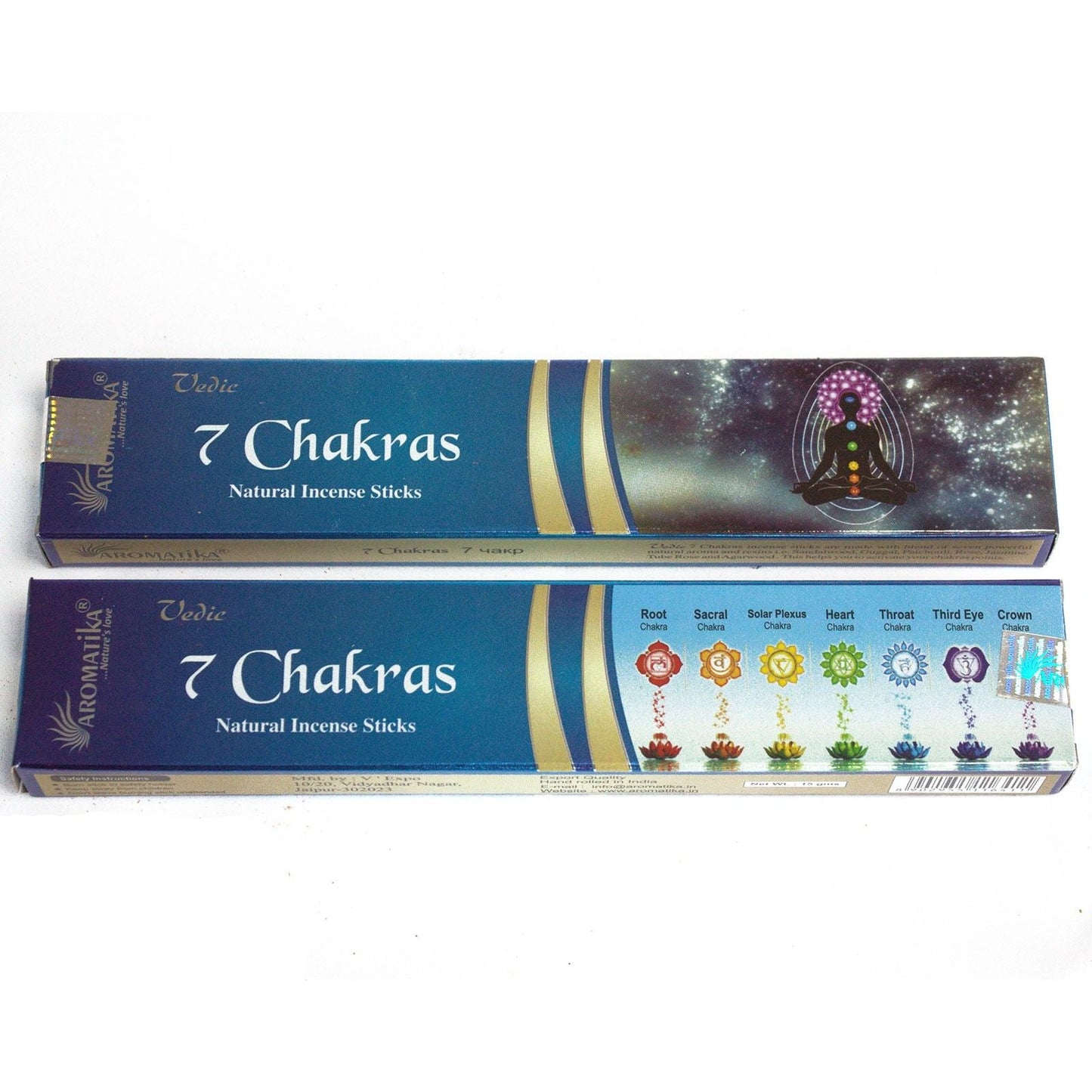 Vedic - Incense Sticks - 7 Chakras - Luna Panther