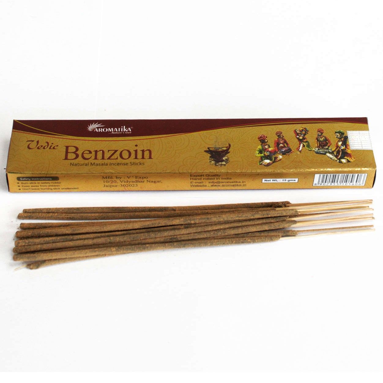 Vedic - Incense Sticks - Benzoin - Luna Panther