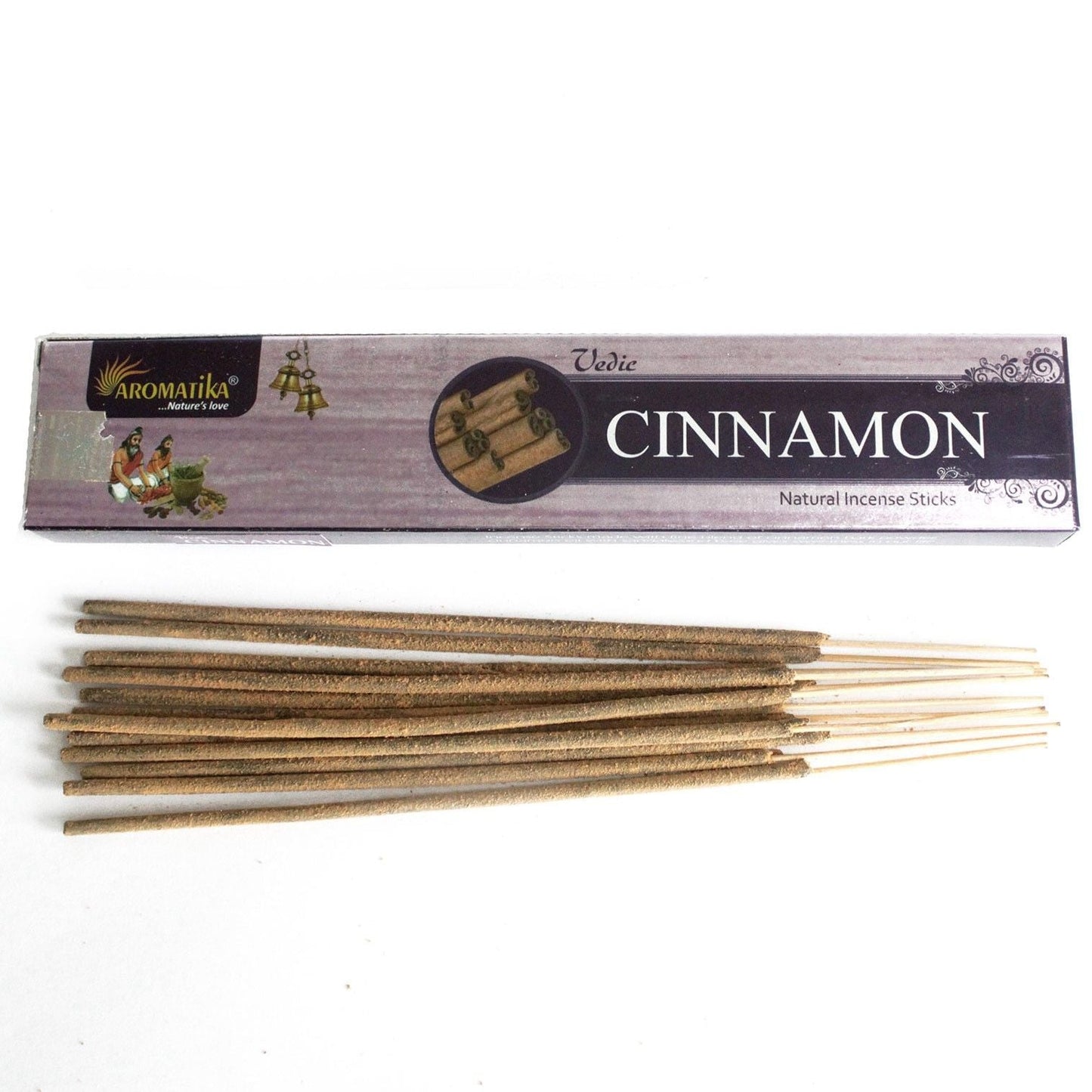 Vedic - Incense Sticks - Cinnamon - Luna Panther