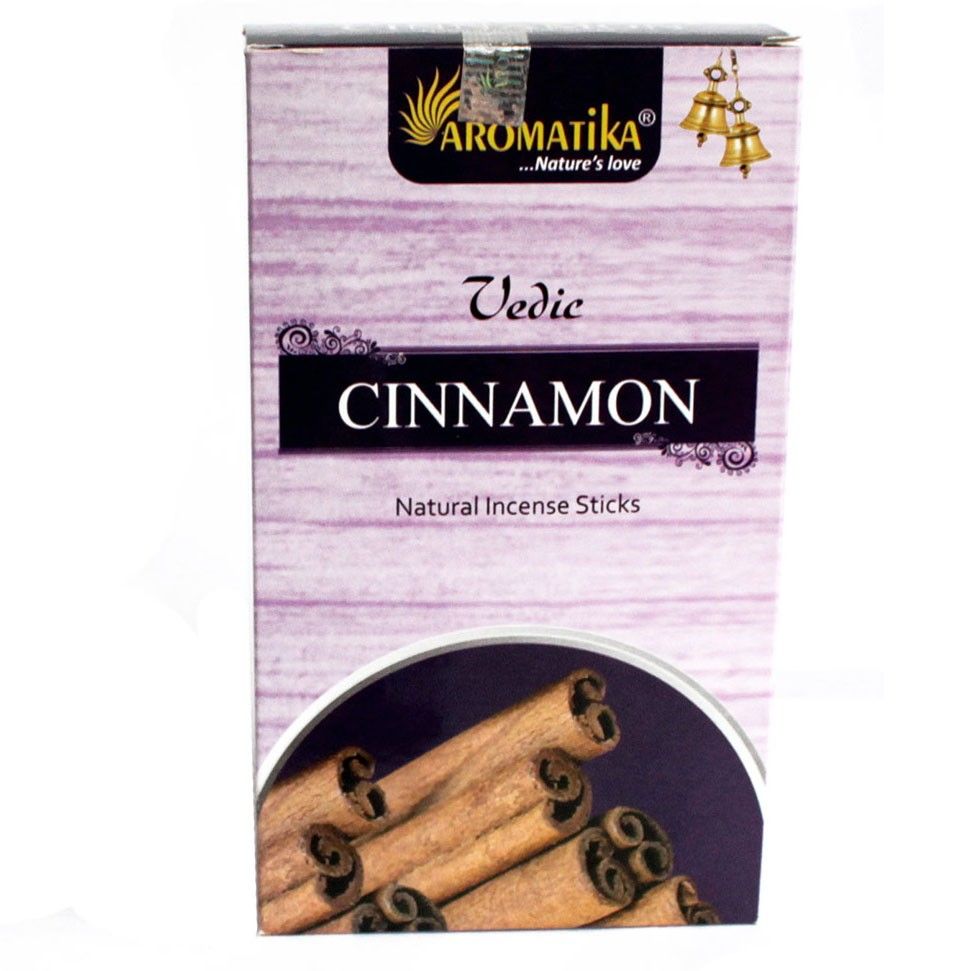 Vedic - Incense Sticks - Cinnamon - Luna Panther