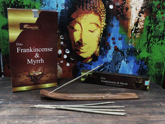 Vedic - Incense Sticks - Frank & Myrrh - Luna Panther