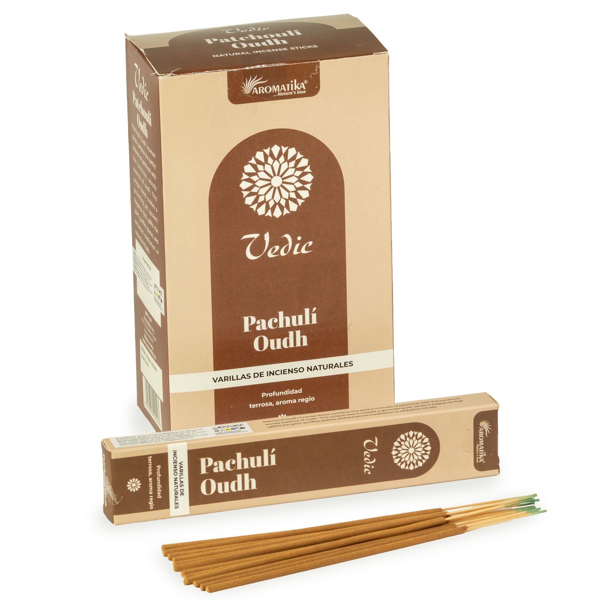 Vedic Incense Sticks – Patchouli Oudh - Luna Panther