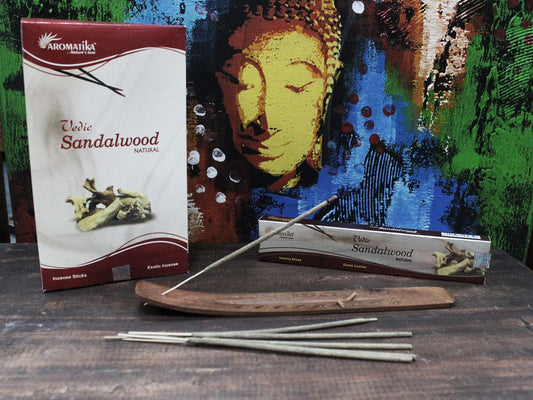 Vedic - Incense Sticks - Sandalwood - Luna Panther