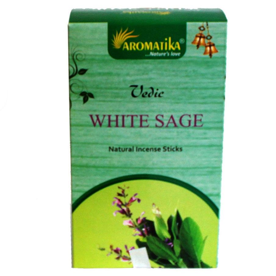 Vedic - Incense Sticks - White Sage - Luna Panther