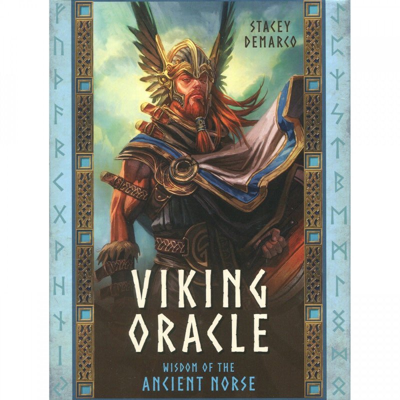 Polished Viking Oracle featuring natural patterning and unique variations - Luna Panther