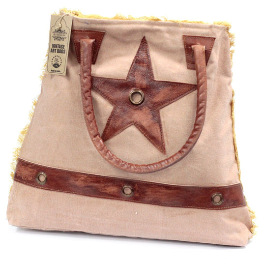 Polished Vintage Bag - Big Star featuring natural patterning and unique variations - Luna Panther