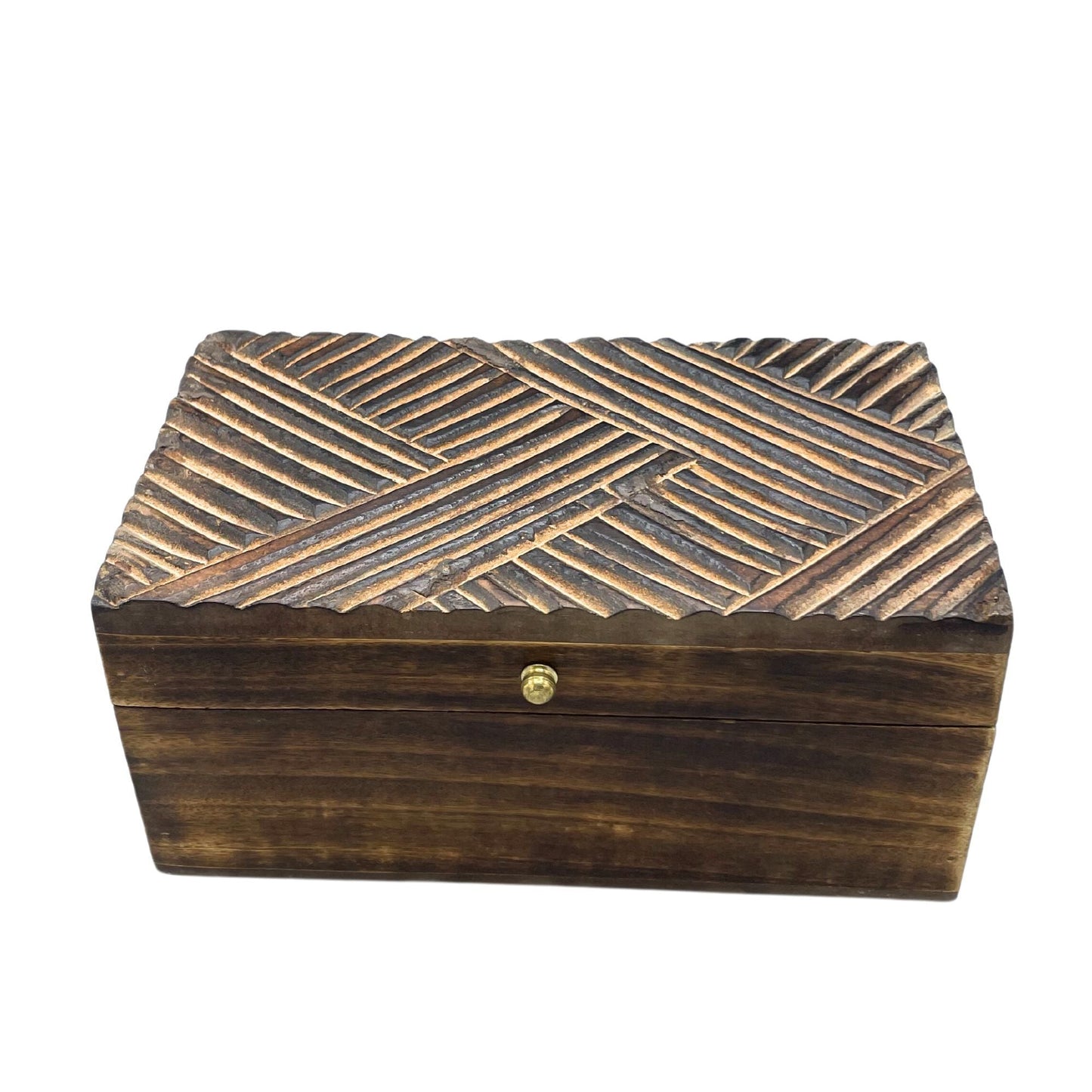 Vintage Deco - Multi Purpose Box - 22x12x10cm - Antique Lines - Luna Panther