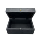 Vintage Deco - Multi Purpose Box - 22x12x10cm - Black Swirls - Luna Panther