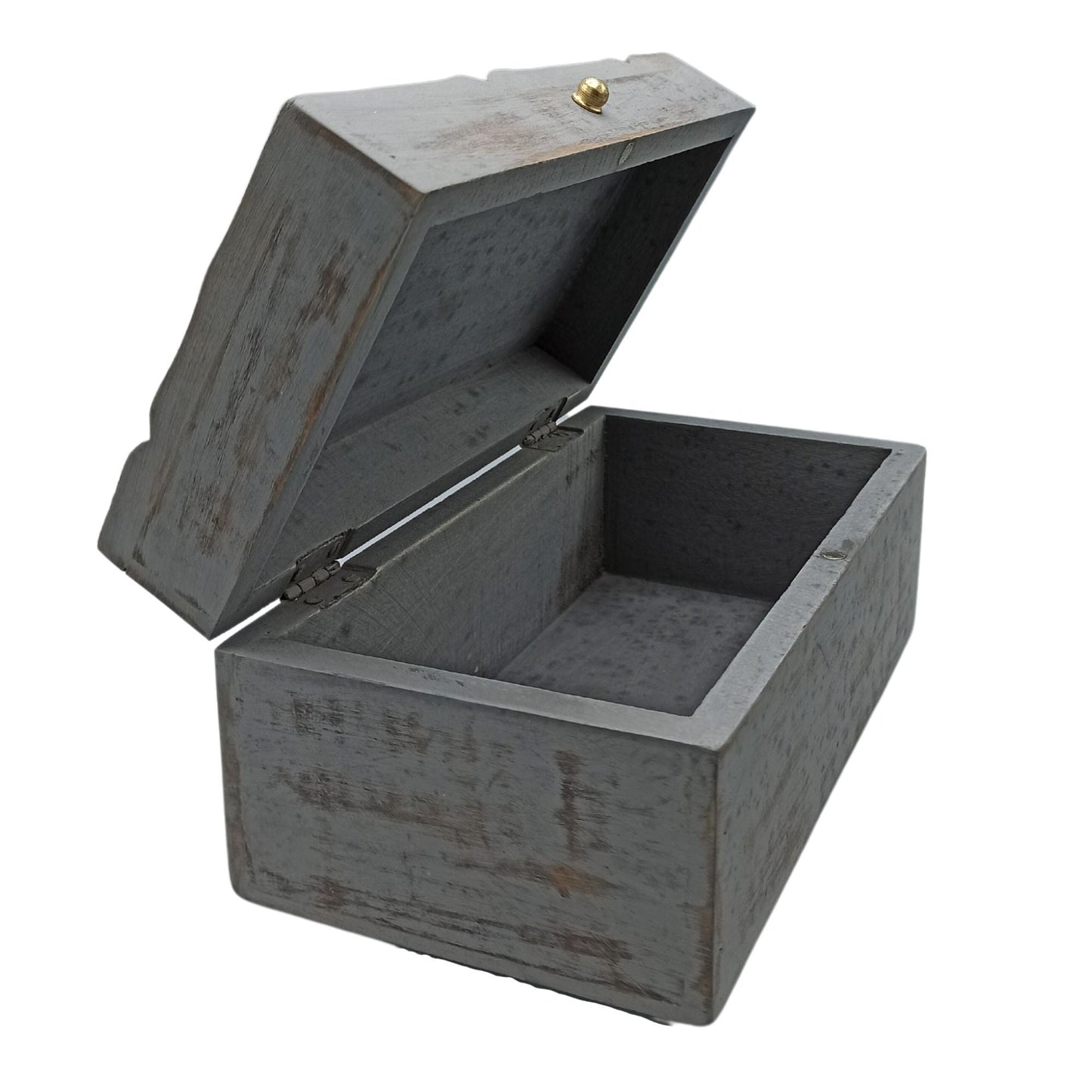 Vintage Deco - Multi Purpose Box - 22x12x10cm - Grey Star - Luna Panther