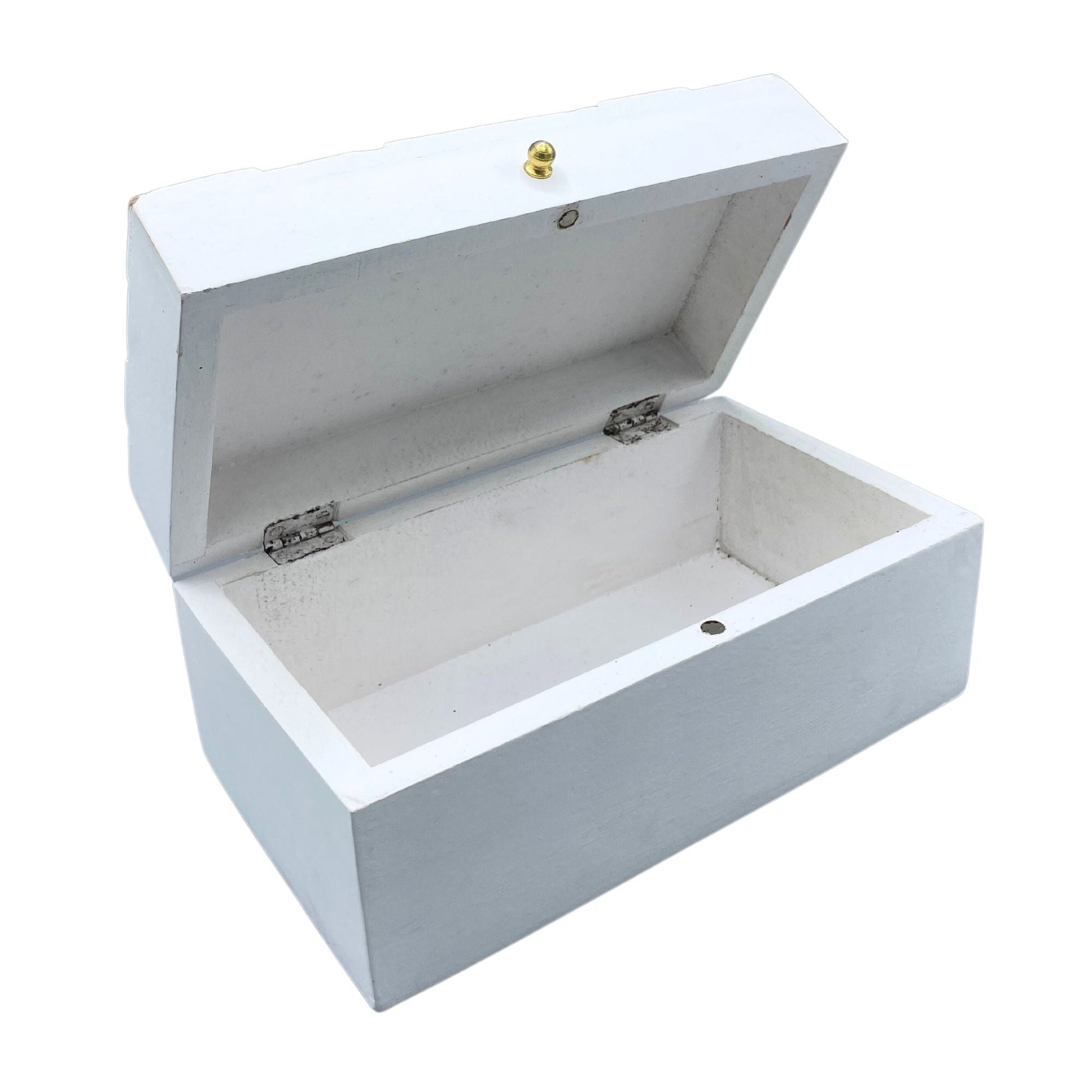 Vintage Deco - Multi Purpose Box - 22x12x10cm - White Diamonds - Luna Panther