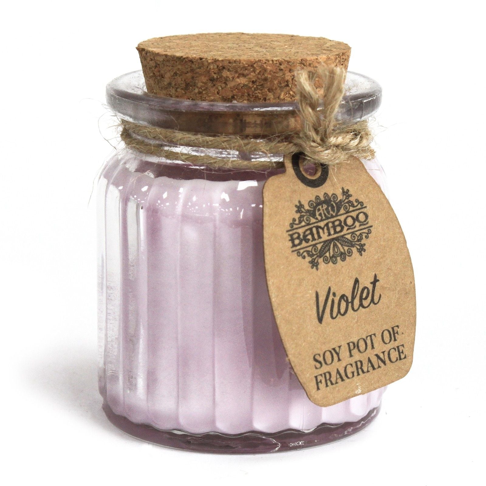 Violet Soy Pot of Fragrance Candles - Luna Panther