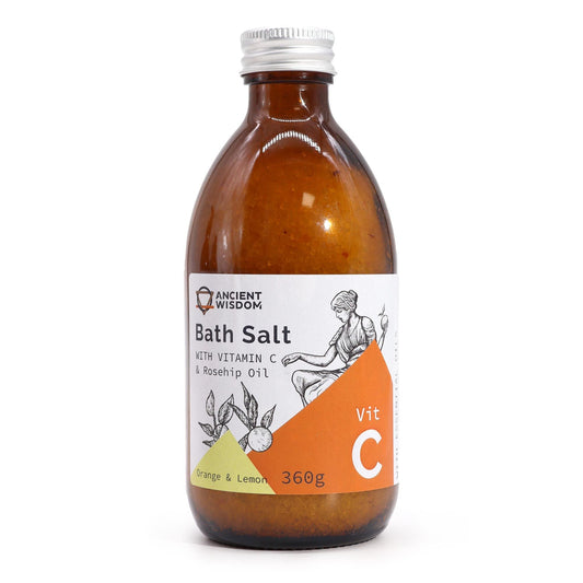 Vitamin C Bath Salt – Feel Like an Ancient Goddess - Luna Panther
