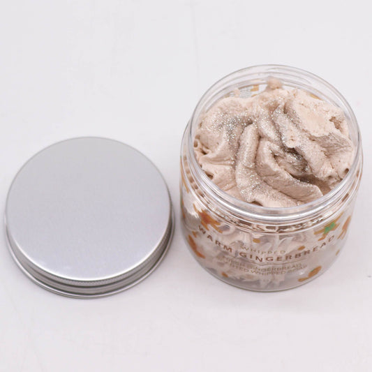 Warm Gingerbread Whipped Soap 120 g — bath & body, image 2 of 5. alternate view