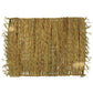 Water Hyacinth Natural Placemat - Robusta and Fringe - Luna Panther