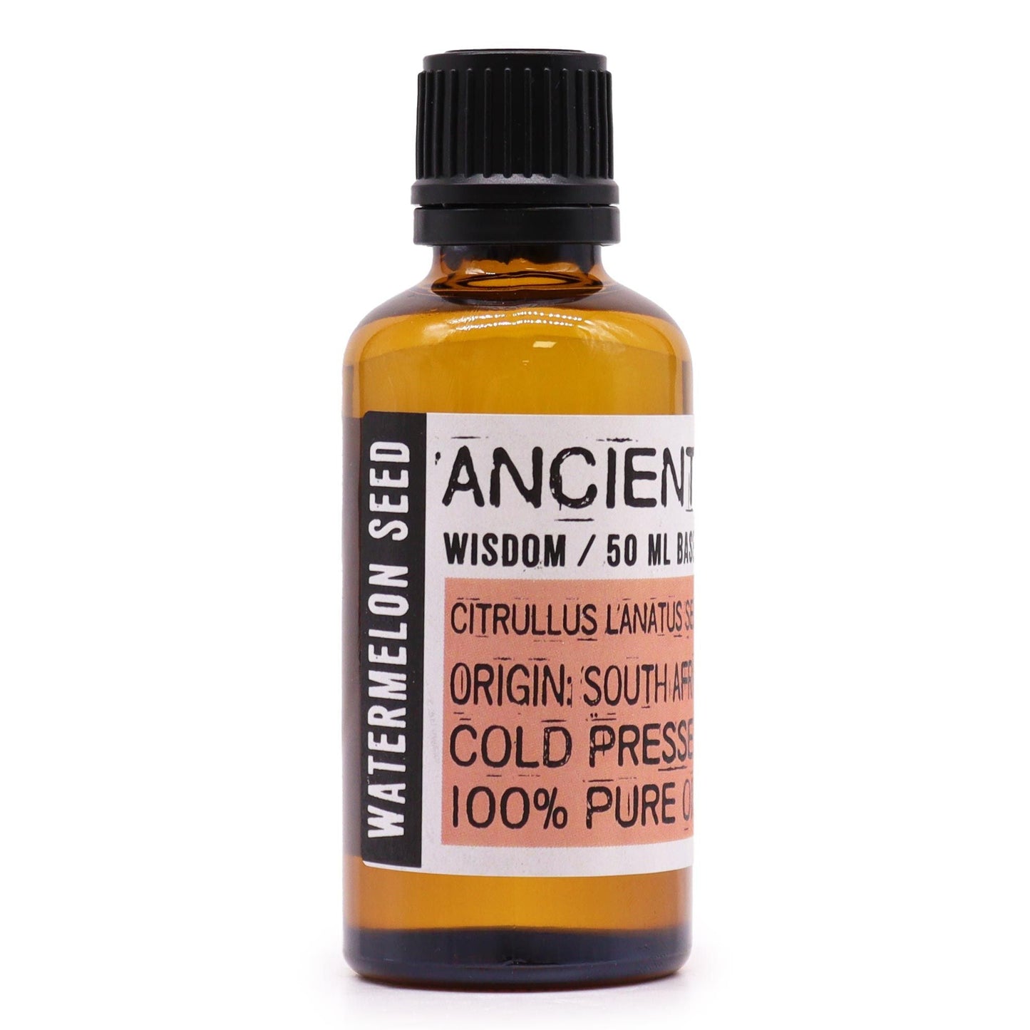 Polished Watermelon Seed Oil - 50ml featuring natural patterning and unique variations - Luna Panther