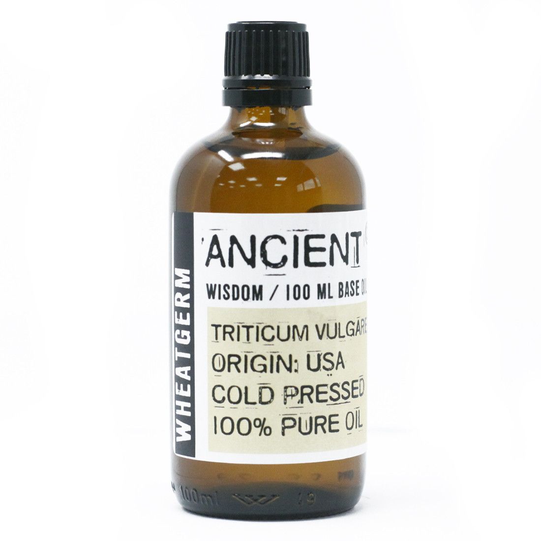 Polished Wheatgerm Oil - 100ml featuring natural patterning and unique variations - Luna Panther