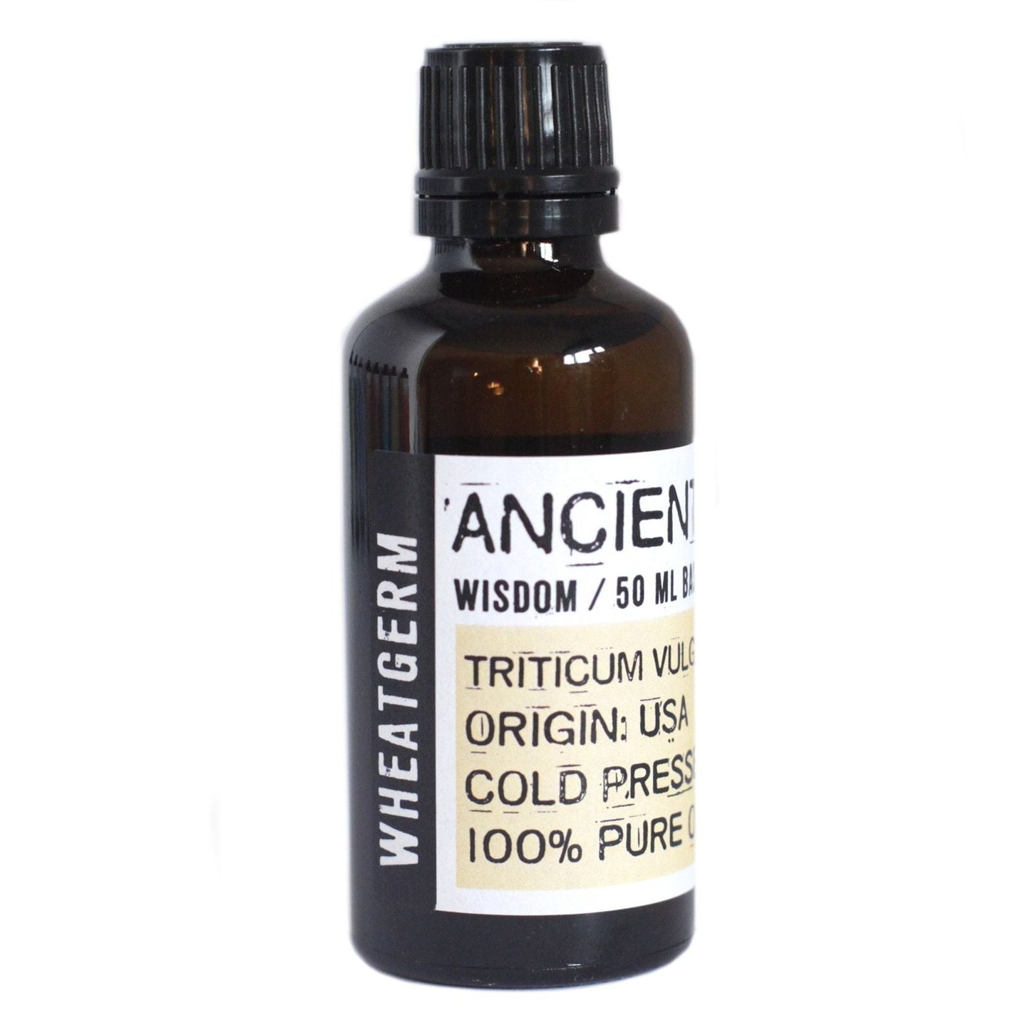 Polished Wheatgerm Oil - 50ml featuring natural patterning and unique variations - Luna Panther