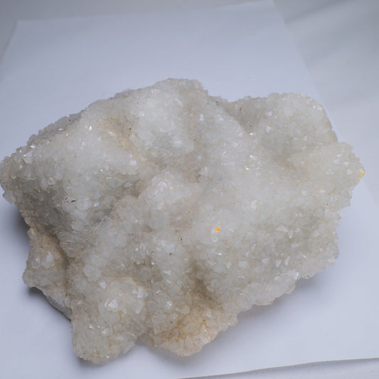 White Calcite Crystal Cluster - 1430g - Luna Panther