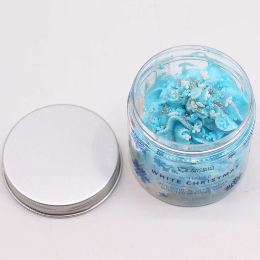 White Christmas Whipped Soap 120 g — bath & body, image 2 of 4. alternate view