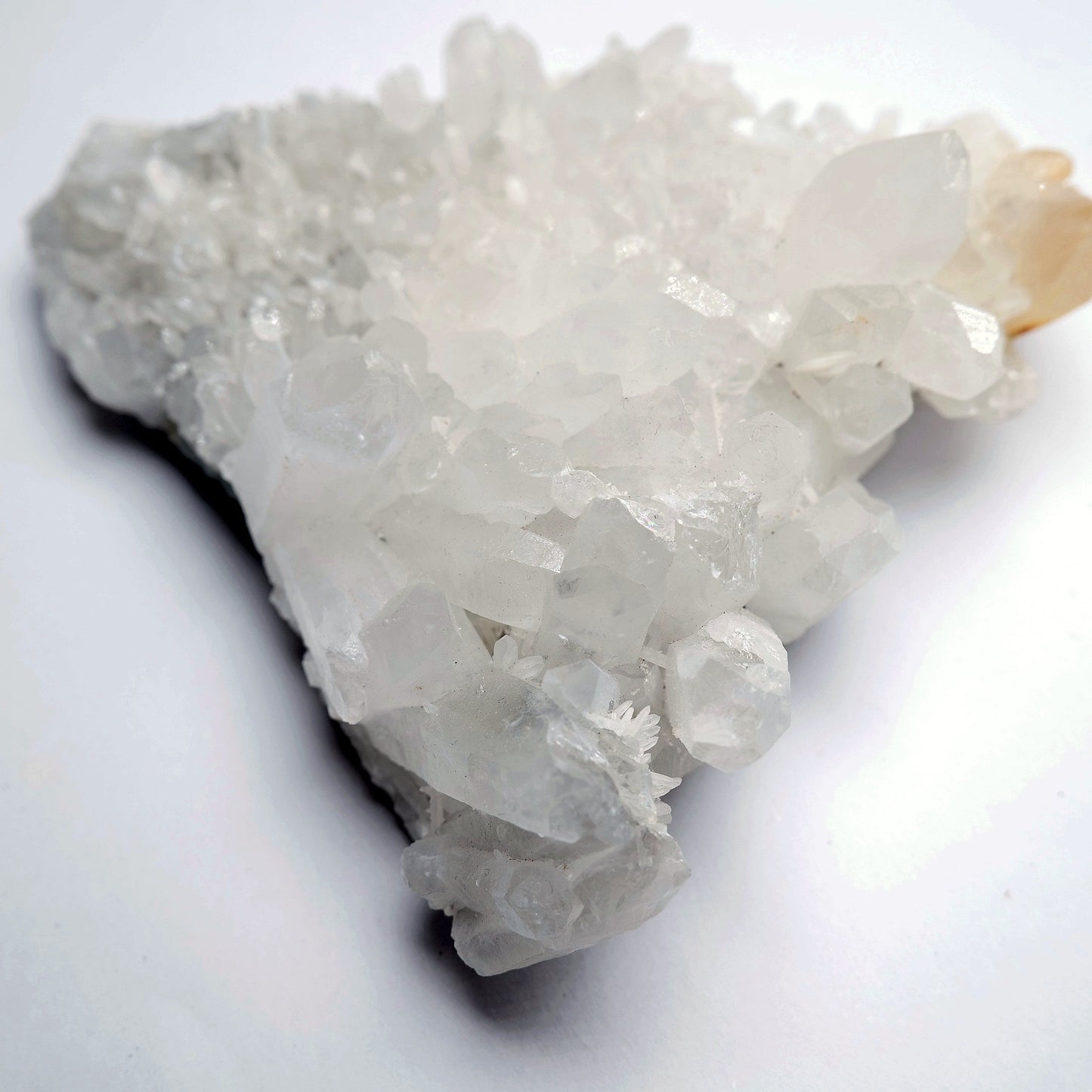 White Quartz Cluster - 308g - Luna Panther