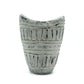 Wide Neck Shaped Vase - Cream 22cm - Luna Panther