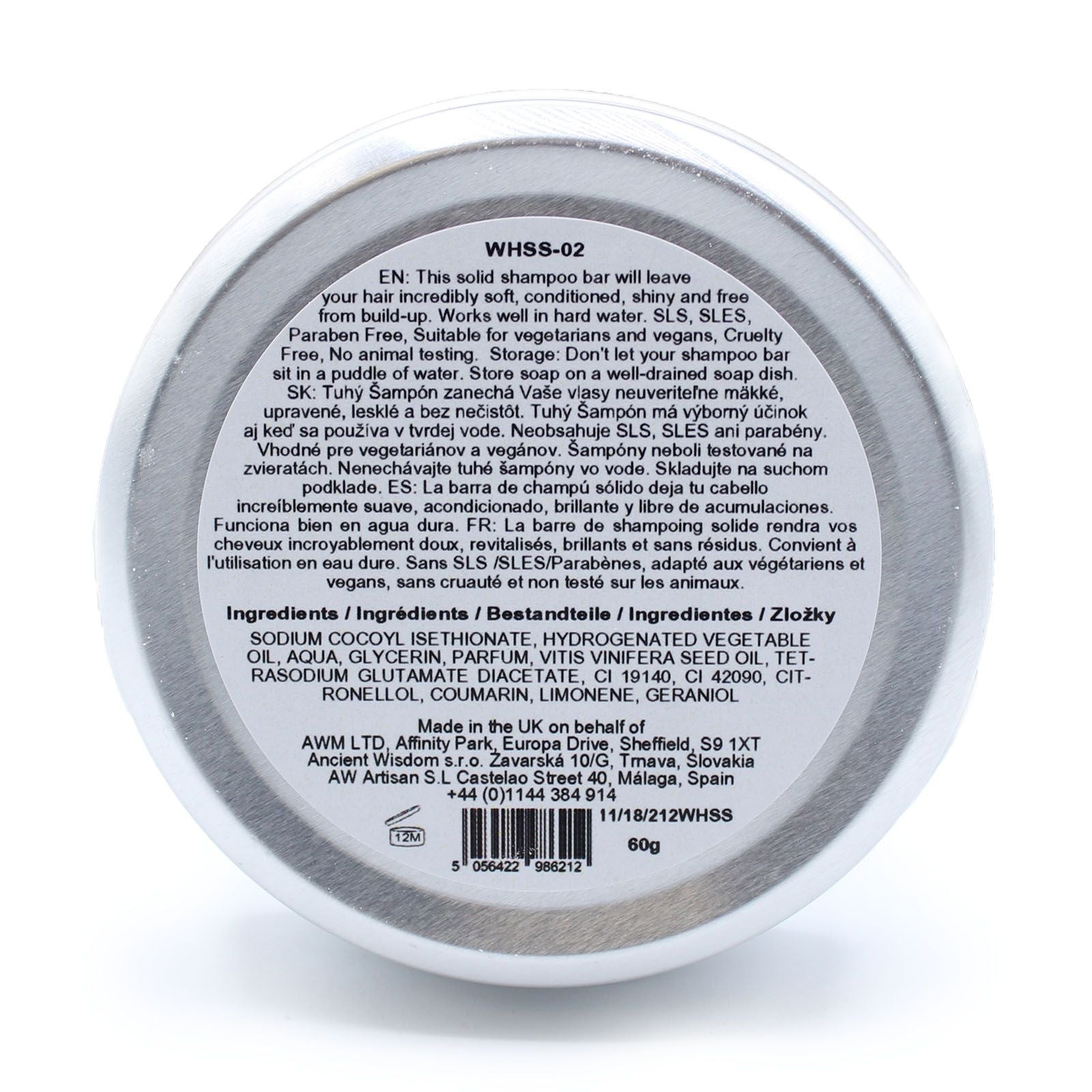 Wild Hare Solid Shampoo 60g - Aloe Vera - Luna Panther