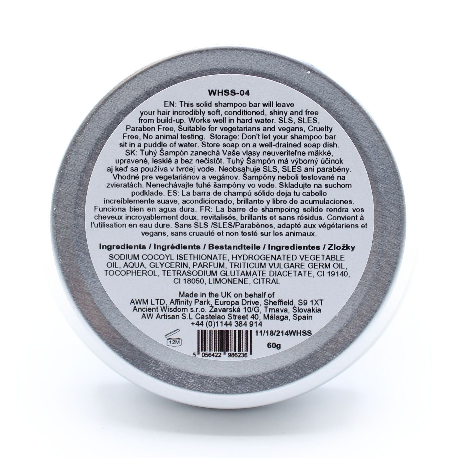 Wild Hare Solid Shampoo 60g - Tutti Frutti - Luna Panther