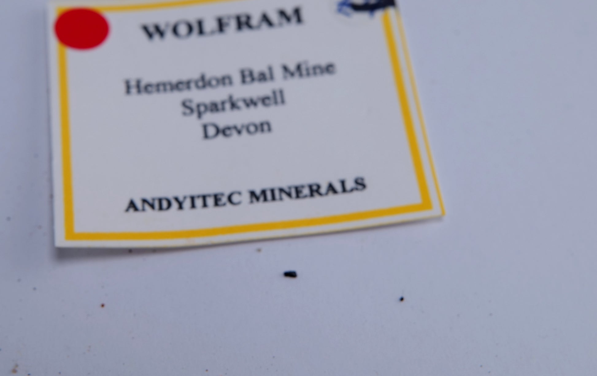 Wolframite from Hemerdon Ball Mine, England - 233g