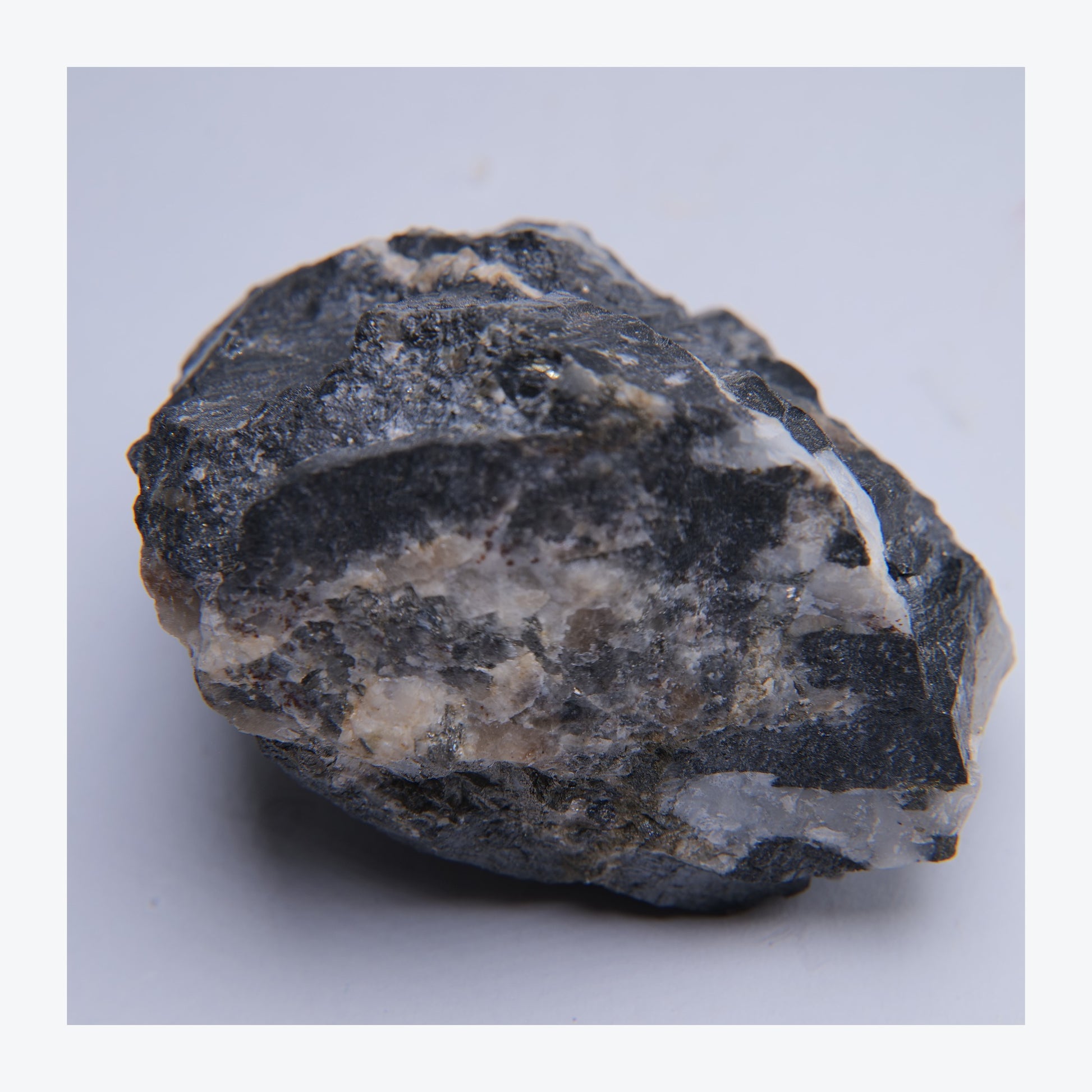 Wolframite in quartz specimen from Carrock Mine, Cumbria, 320g