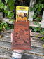 Polished Wood Tarot Oracle Card Holder Strength featuring natural patterning and unique variations - Luna Panther