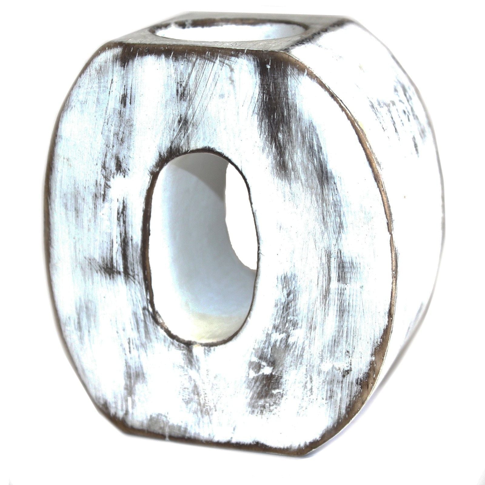 Wooden Birthday Numbers - No.0 - Luna Panther