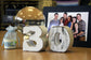 Wooden Birthday Numbers - No.3 - Luna Panther