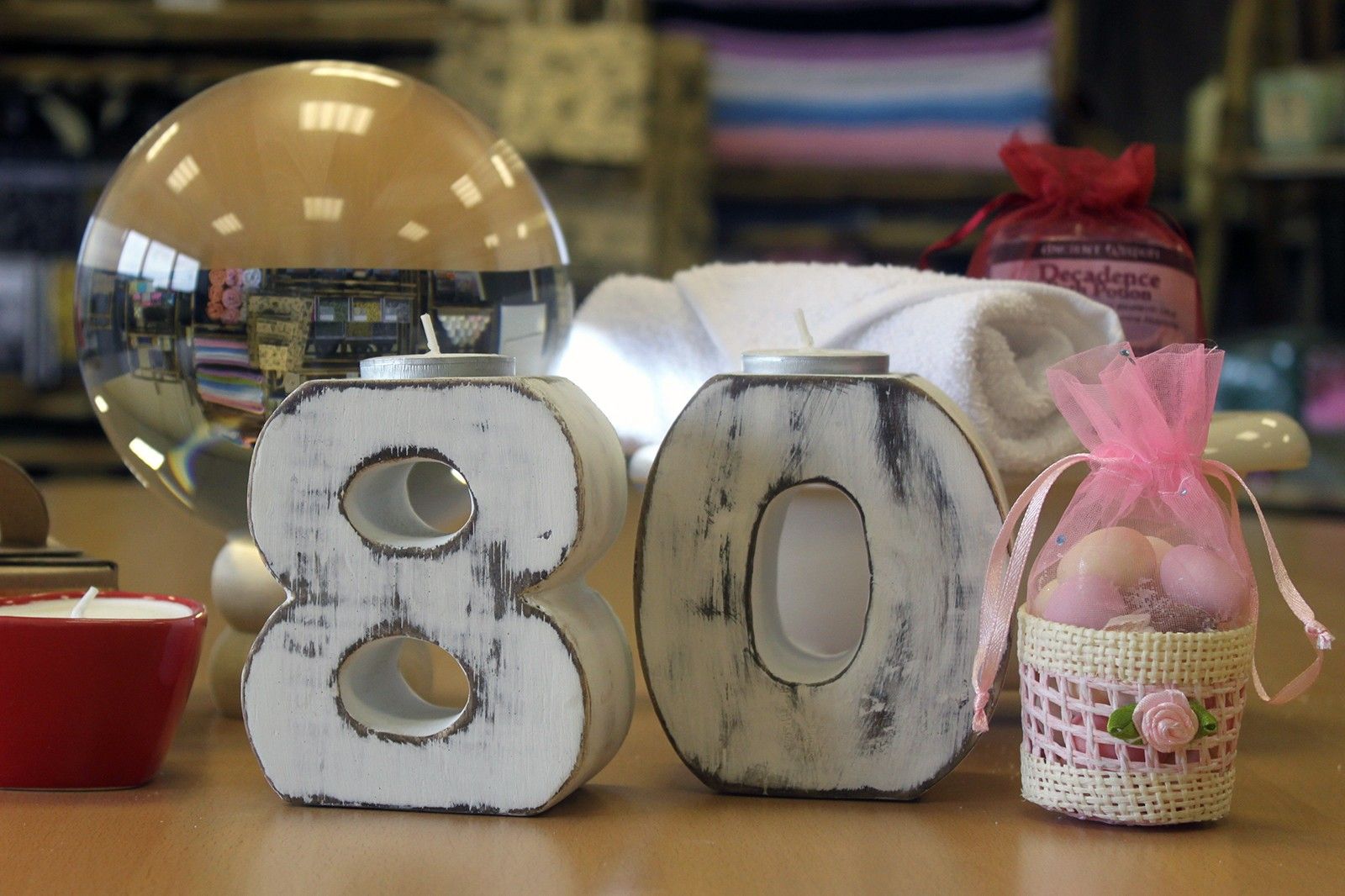 Wooden Birthday Numbers - No.8 - Luna Panther