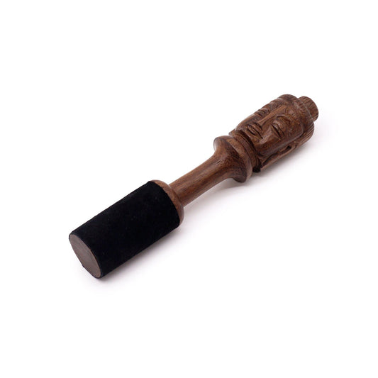 Wooden Stick – 14 cm – Buddha Carving - Luna Panther alternate view