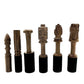 Wooden Stick – 14 cm – Buddha Carving — product, image 3 of 3.