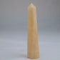 Yellow Banded Calcite Crystal Point 80mm 43g - Luna Panther