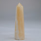 Yellow Banded Calcite Crystal Tower 75mm 44g - Luna Panther