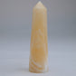 Yellow Banded Calcite Point 75mm 45g - Luna Panther