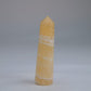 Yellow Banded Calcite Tower 65mm 24g - Luna Panther